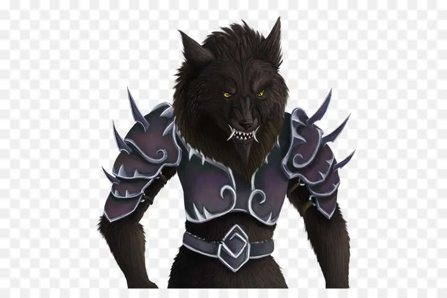 Guerrier Loup Garou，Fantaisie PNG