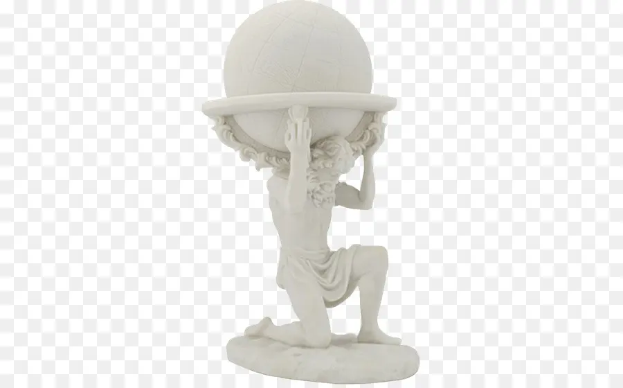 Statue Atlas，Chiffre PNG