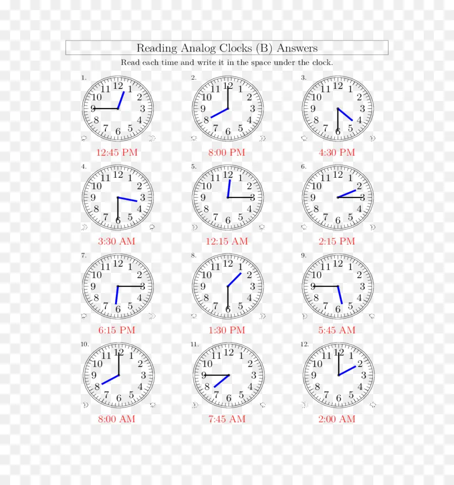 Horloges Analogiques，Horloges PNG