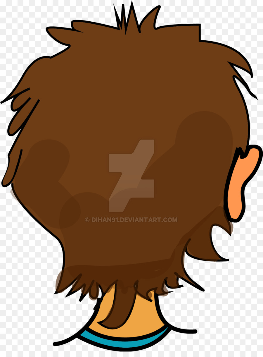 Arrière De La Tête，Cheveux PNG