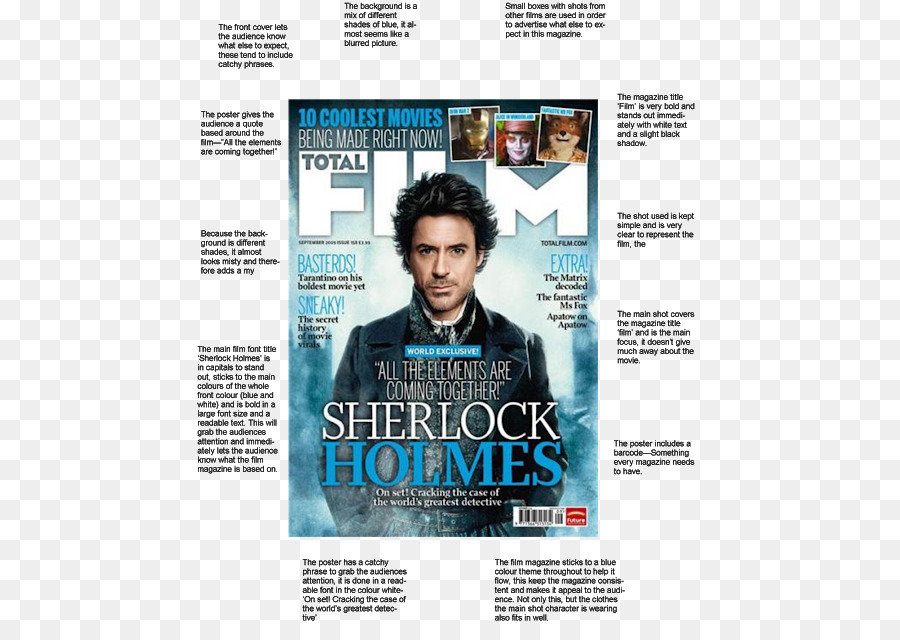 Sherlock Holmes，Magazine PNG