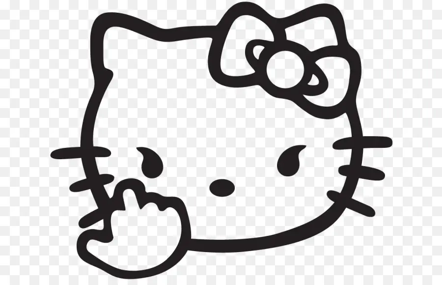 Hello Kitty，Décalque PNG