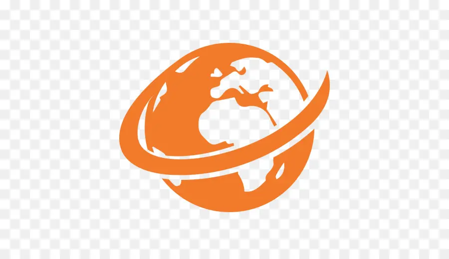 Globe，Orange PNG