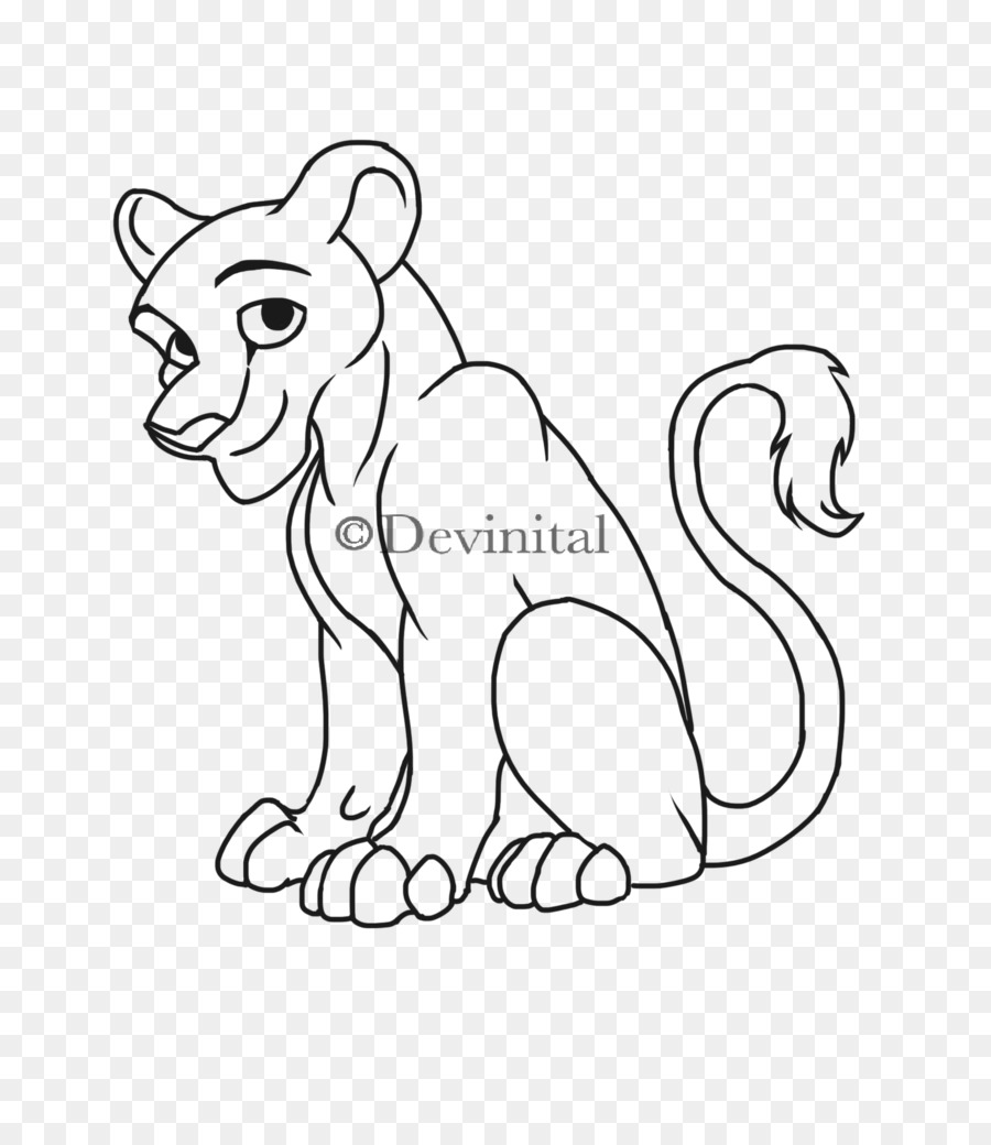 Lion，L Art En Ligne PNG