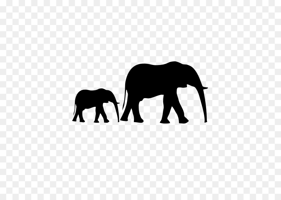 Éléphants，Mère PNG