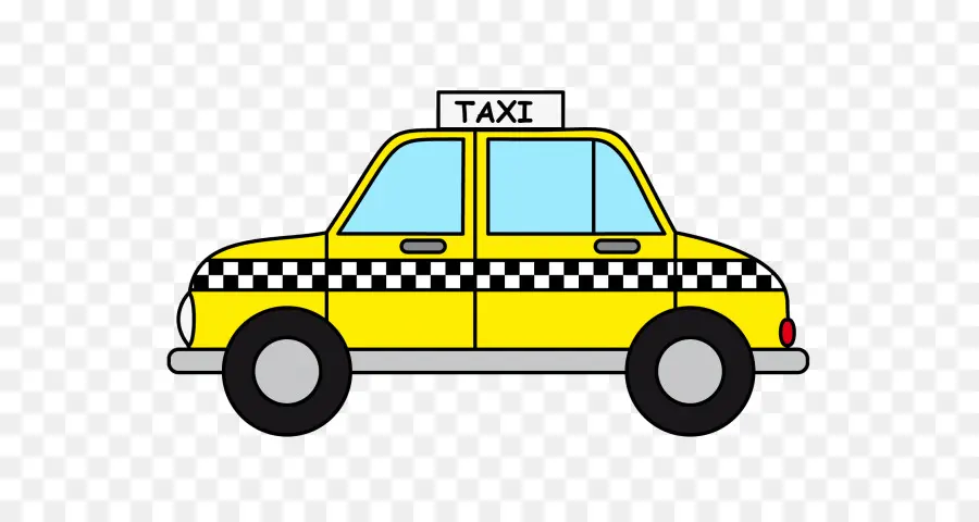 Taxi，Cabine Jaune PNG