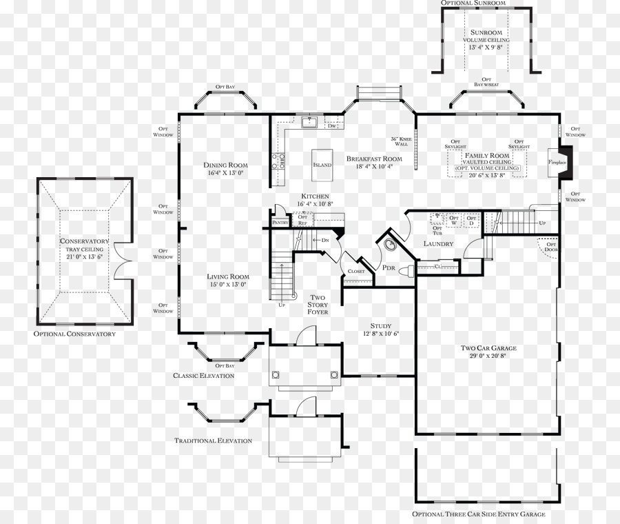 Plan D'étage，Maison PNG