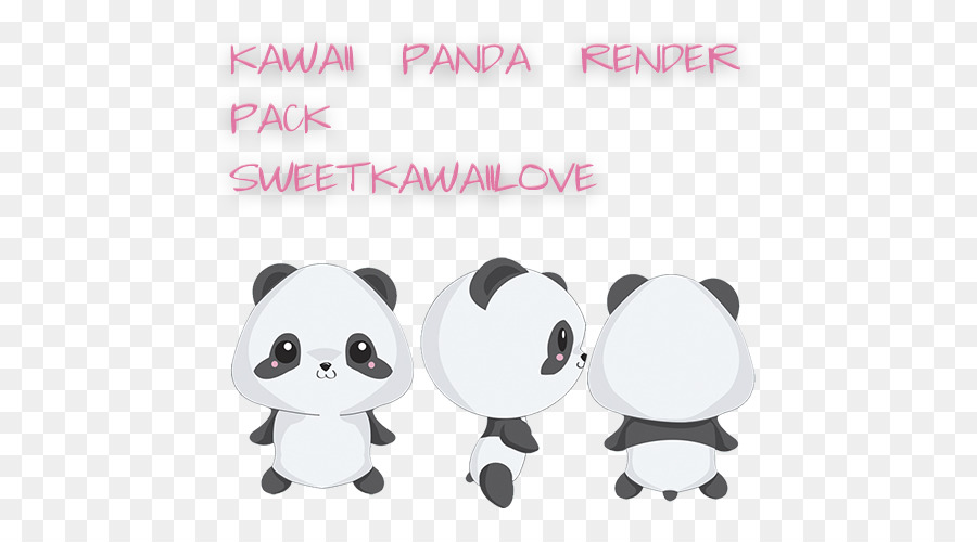 Panda，Mignon PNG