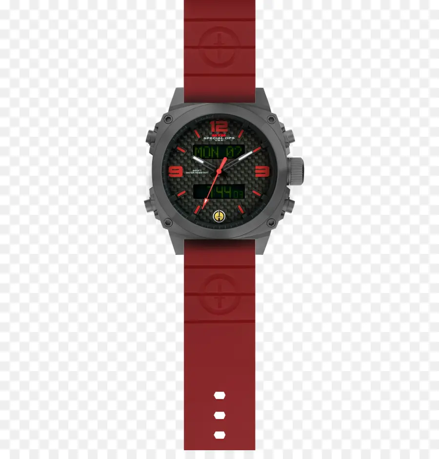 Montre à Bracelet Rouge，Montre PNG