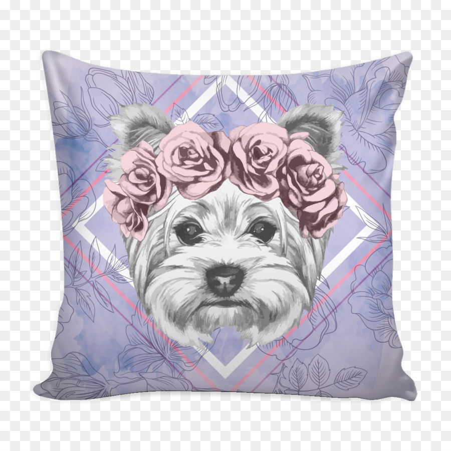 Yorkshire Terrier，Lancer Des Oreillers PNG