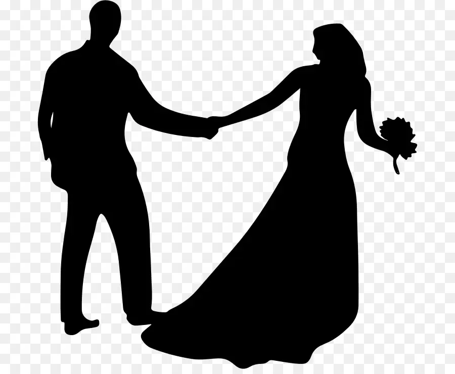 Mariage，Silhouette PNG