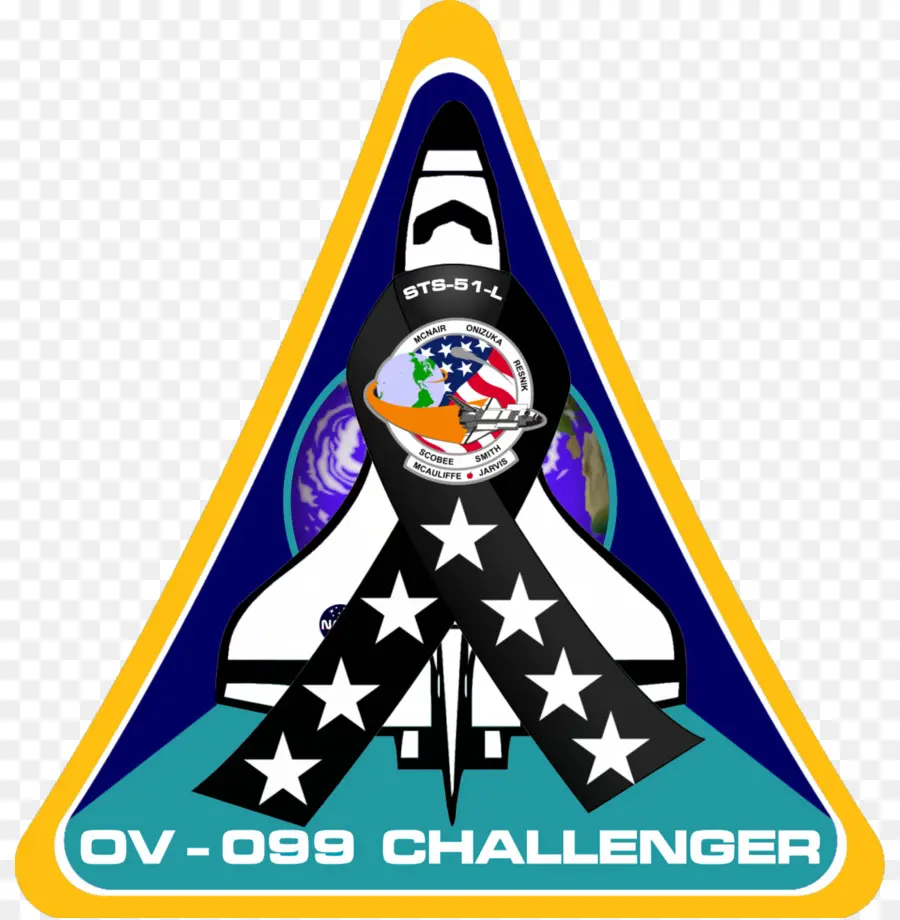 Patch De Mission Challenger，Espace PNG