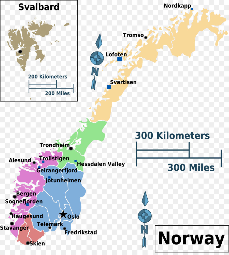 Les Régions De La Norvège，L Ouest De La Norvège PNG