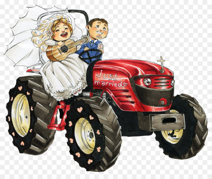 Tracteur De Mariage，Mariage PNG