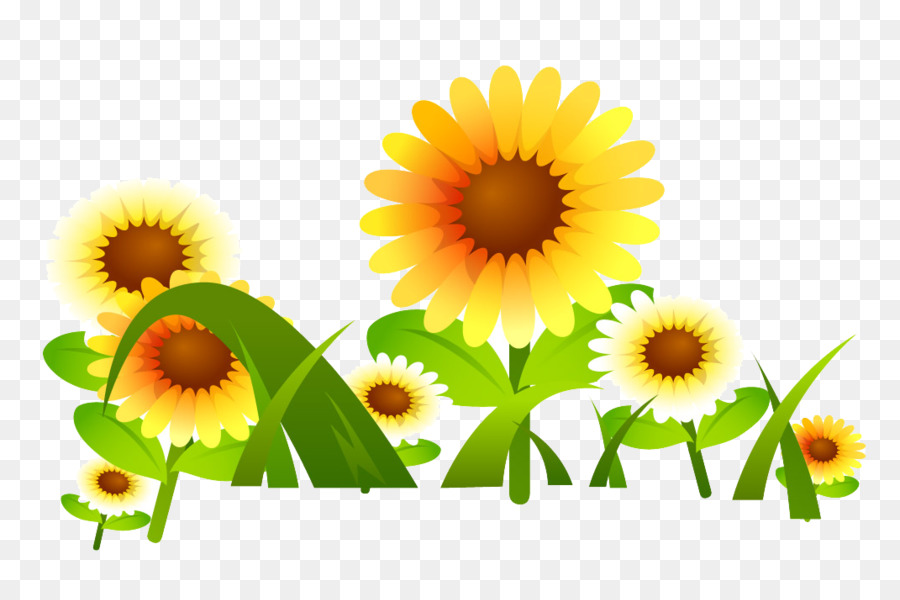 Fleurs Jaunes，Jardin PNG