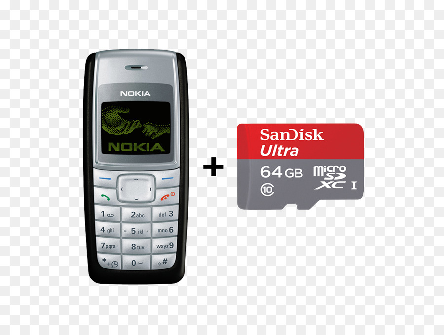 Téléphone Nokia Et Carte Microsd Sandisk，Nokia PNG