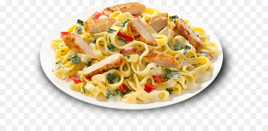 Poulet Alfredo，Pâtes PNG