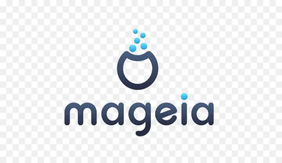 Logo Mageia，Bleu PNG