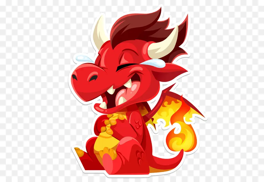 Dragon Rouge，Mignon PNG