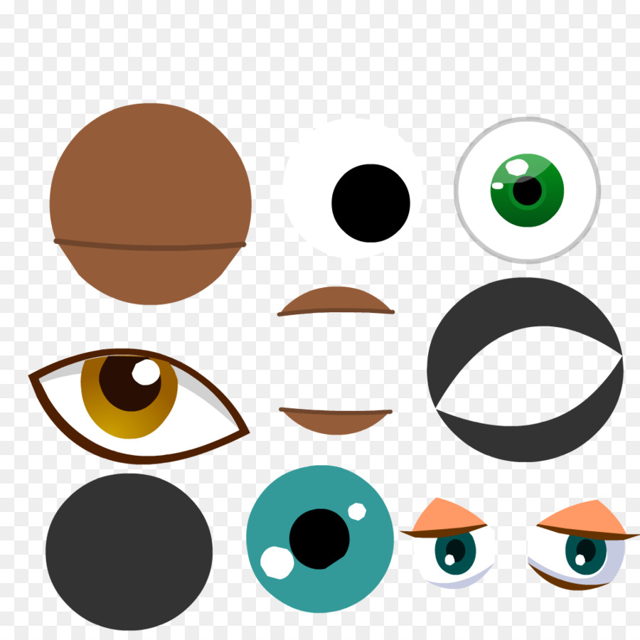 Yeux，Dessin Animé PNG