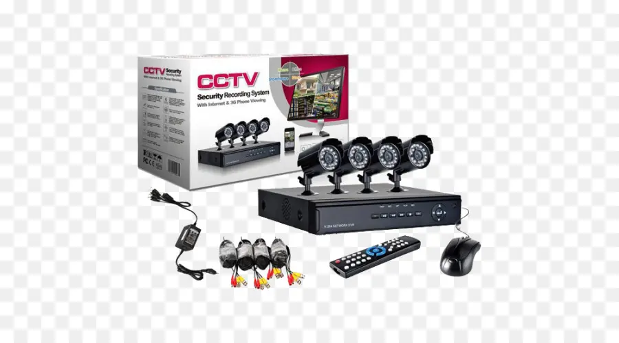 Kit De Sécurité Cctv，Vidéosurveillance PNG