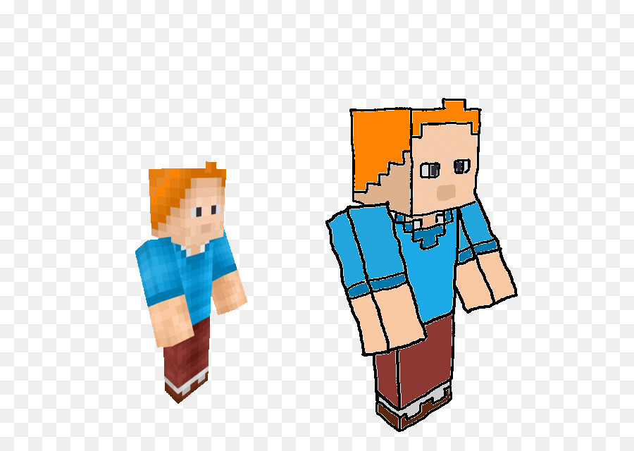 Personnage Minecraft，Jeu PNG