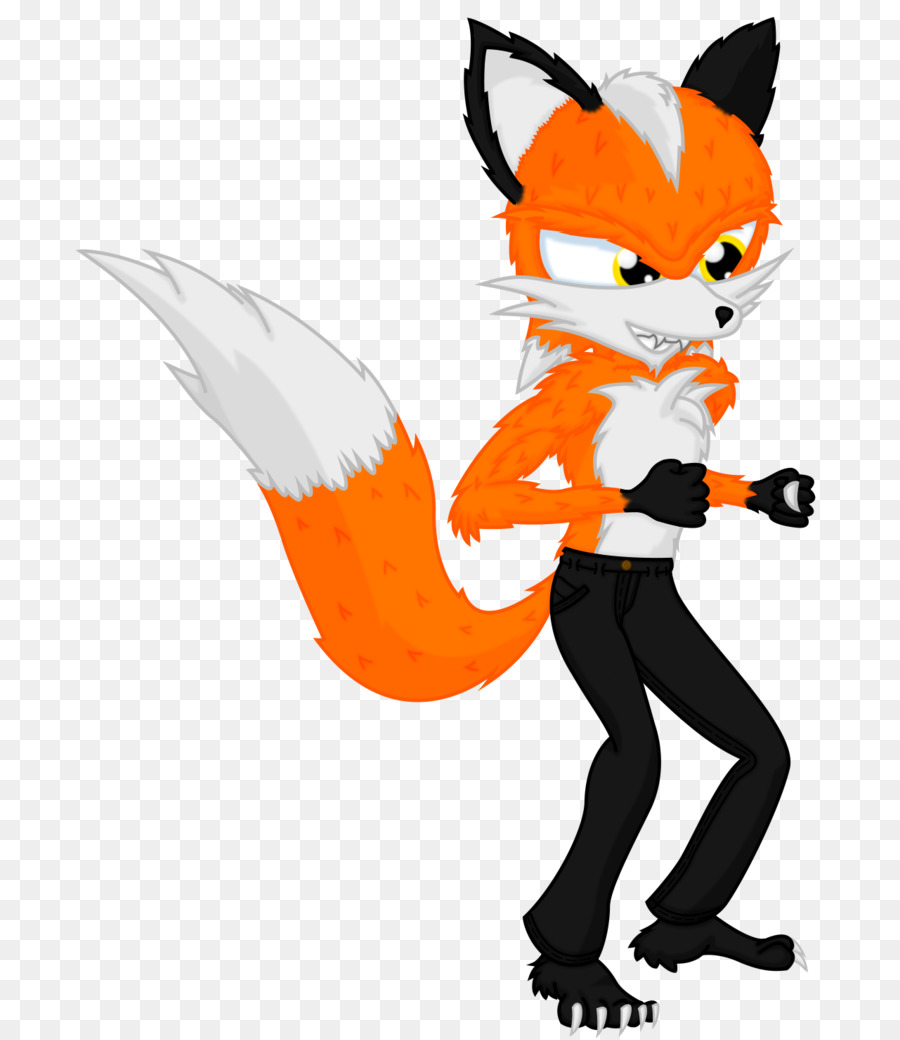 Chat，Renard Rouge PNG