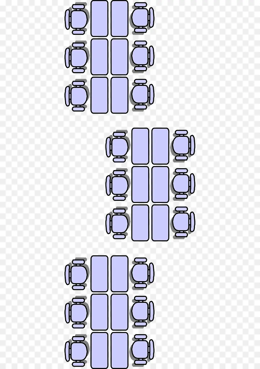 Disposition Des Tables，Chaises PNG