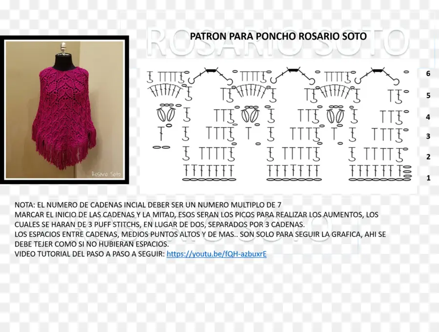 Modèle De Poncho，Crocheter PNG