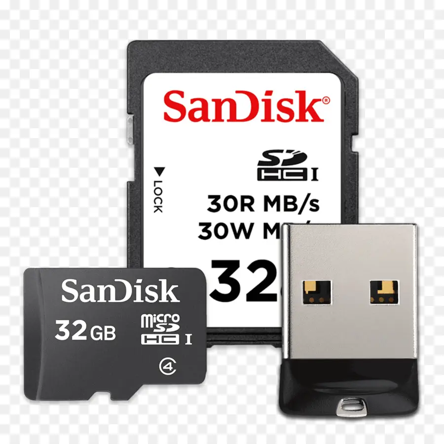 Cartes Mémoire Sandisk，Carte Sd PNG