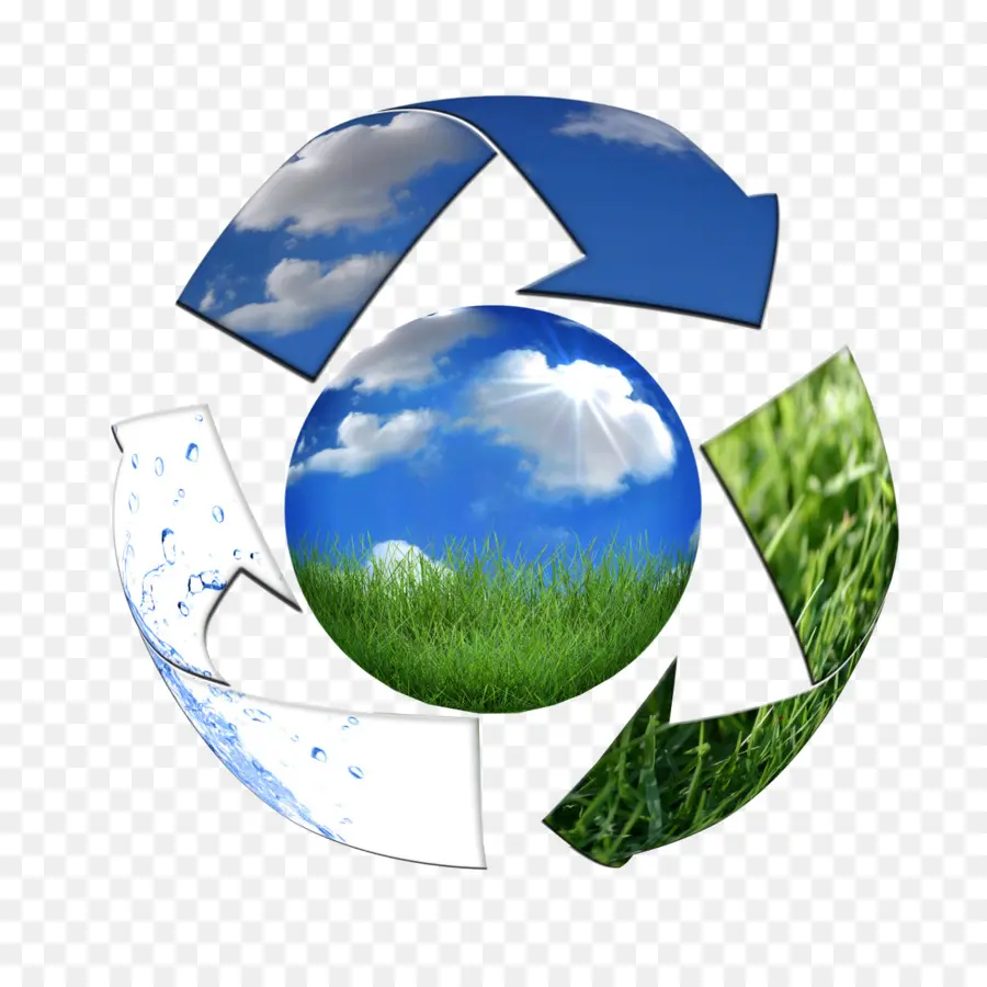 Symbole De Recyclage，Respectueux De L'environnement PNG