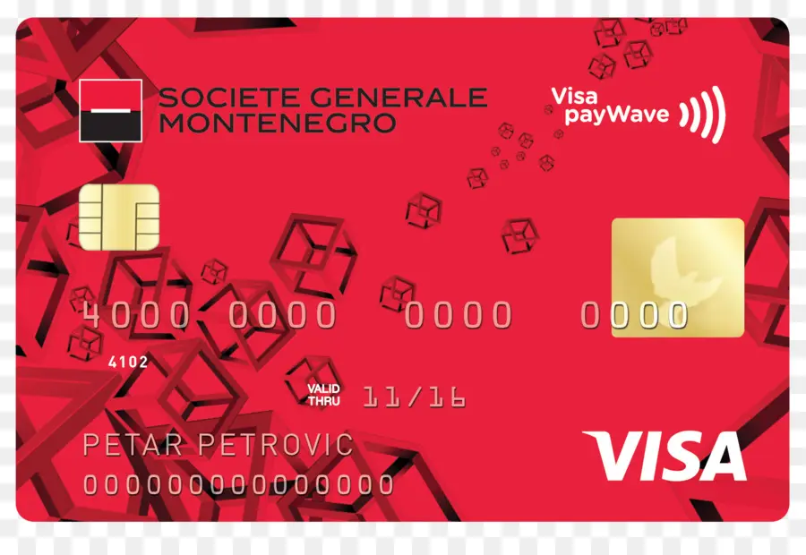 Carte De Crédit，Visa PNG