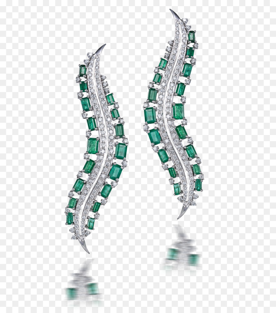 émeraude，Boucle D Oreille PNG