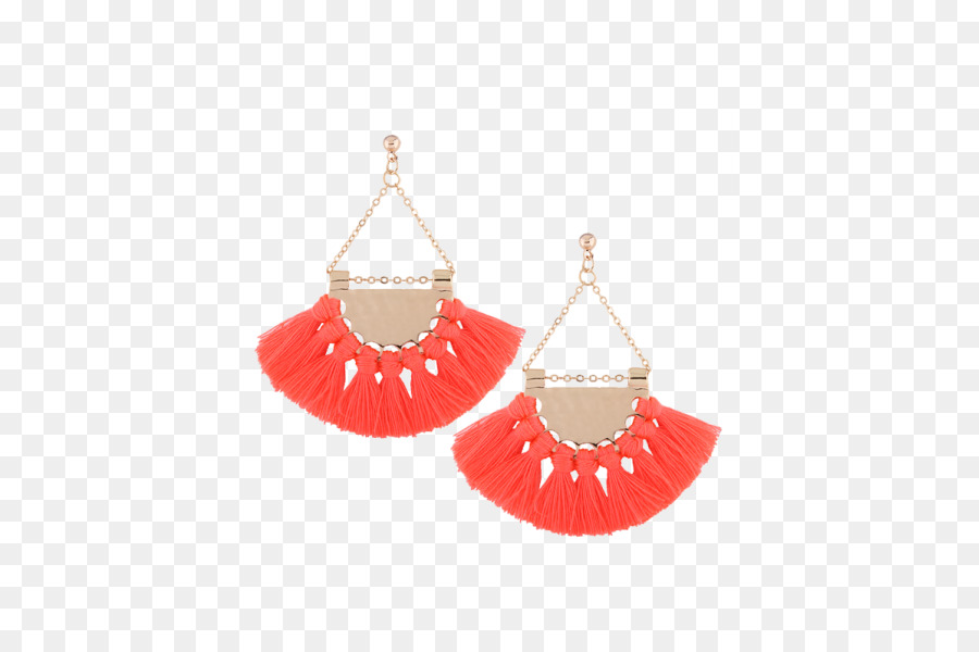 Boucles D'oreilles Rouges，Bijoux PNG