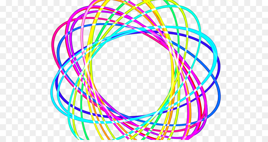 Lignes Colorées，Modèle PNG