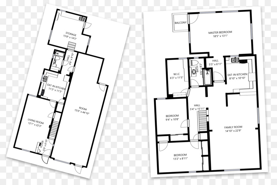 Plan D'étage，Maison PNG