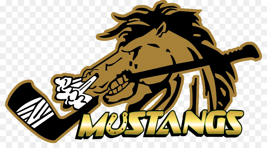 Brique Memorial High School，L Ouest De L Ontario Mustangs Hommes De Hockey Sur Glace PNG