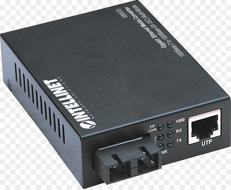 Convertisseur De Médias à Fibre，Gigabit Ethernet PNG