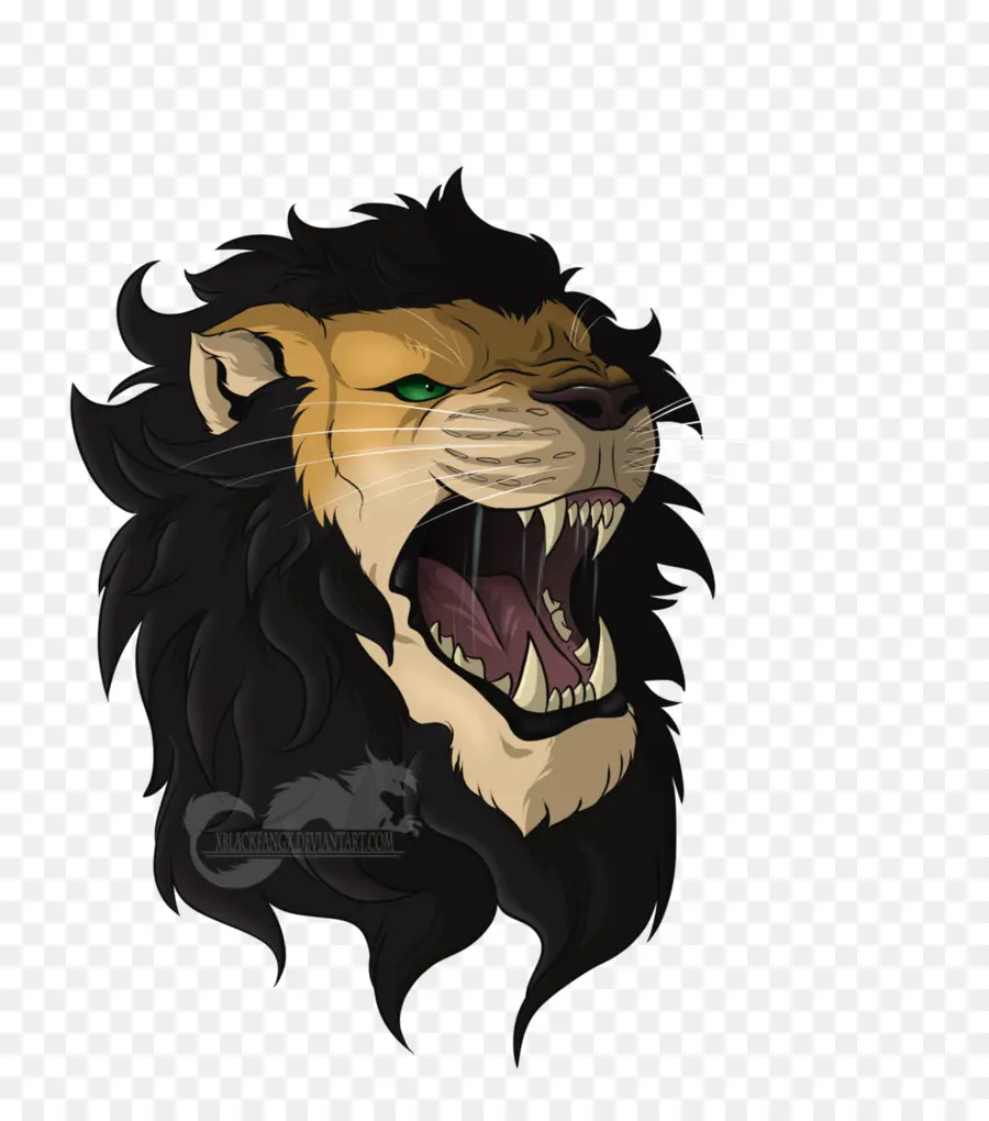 Lion Rugissant，Lion PNG