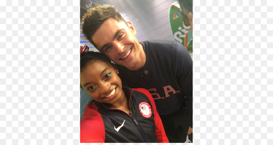 Simone Biles，Zac Efron PNG