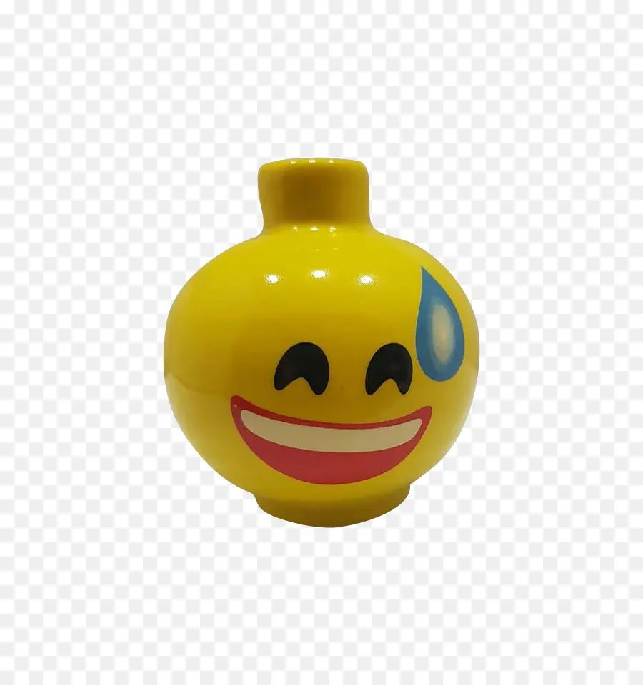 Vase Emoji Souriant，Émoji PNG