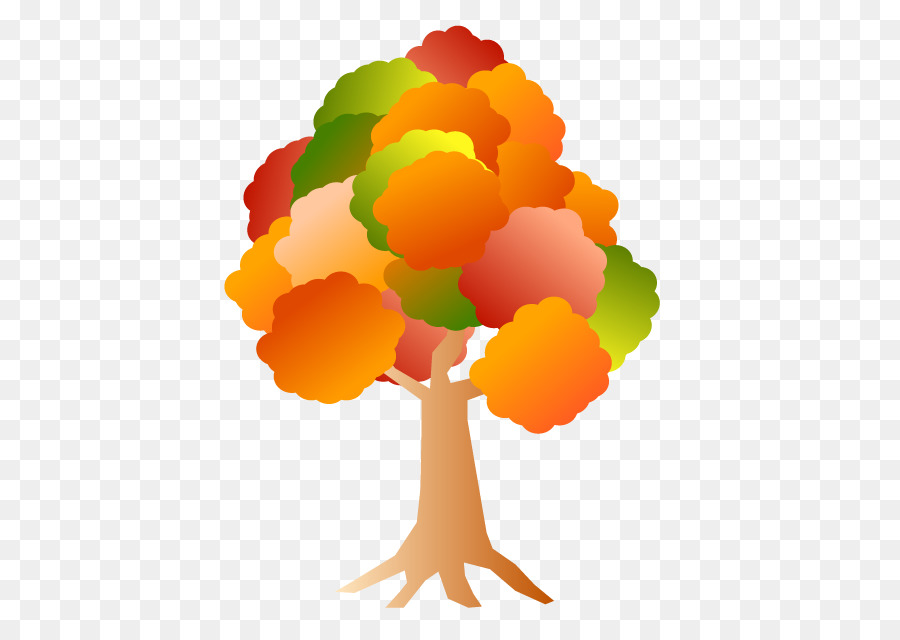 Arbre Coloré，Cercles PNG