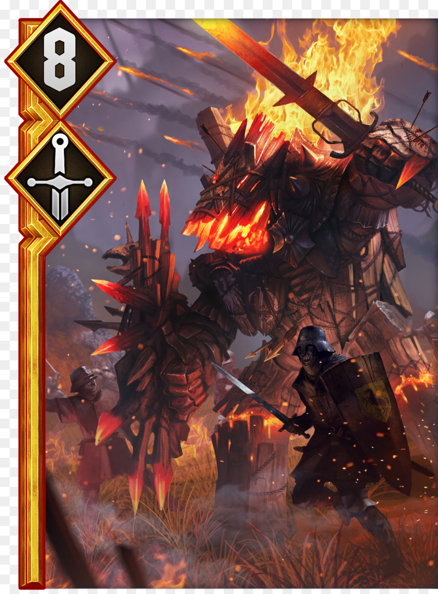 Gwent The Witcher Jeu De Cartes，Draugr PNG