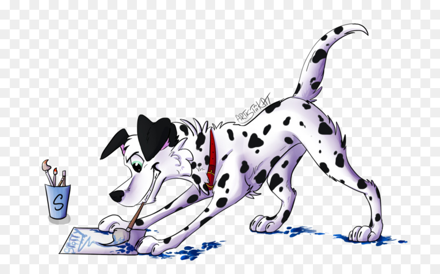 Dalmatien Chien，Chat PNG