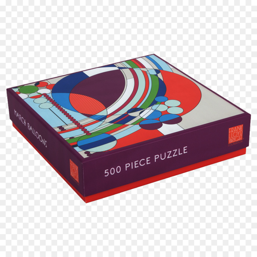 Frank Lloyd Wright Mars Ballons 500pc Puzzle，Fallingwater PNG