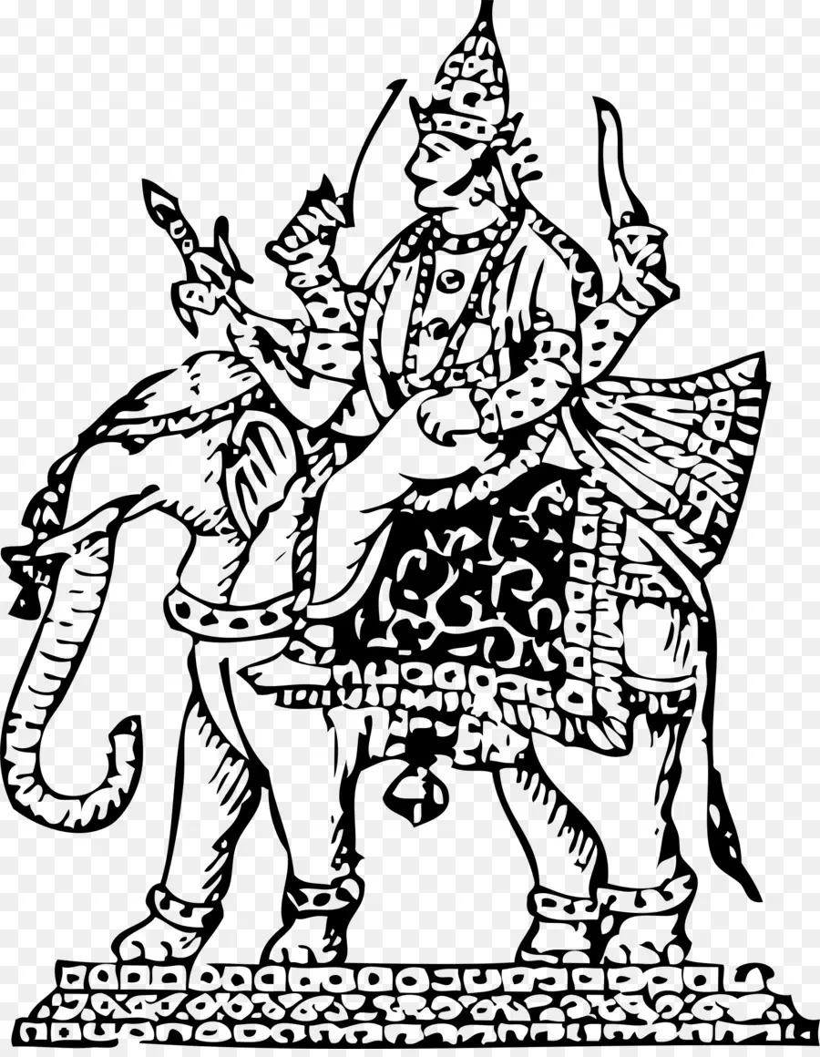 Éléphant Et Cavalier，Éléphant PNG