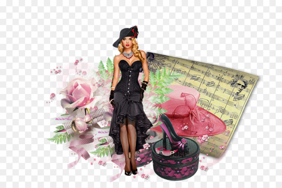 Rose M，Figurine PNG