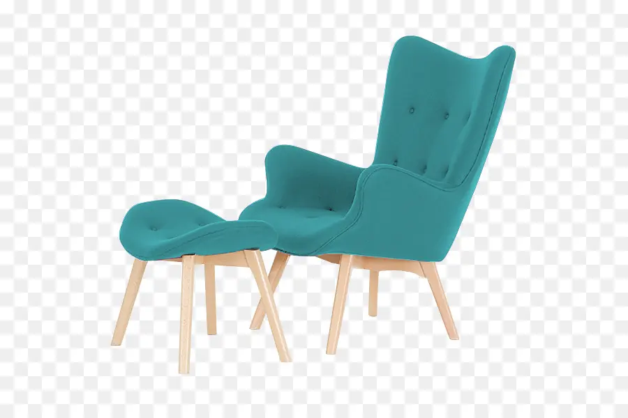 Fauteuil Bleu Et Blanc，Chaise PNG