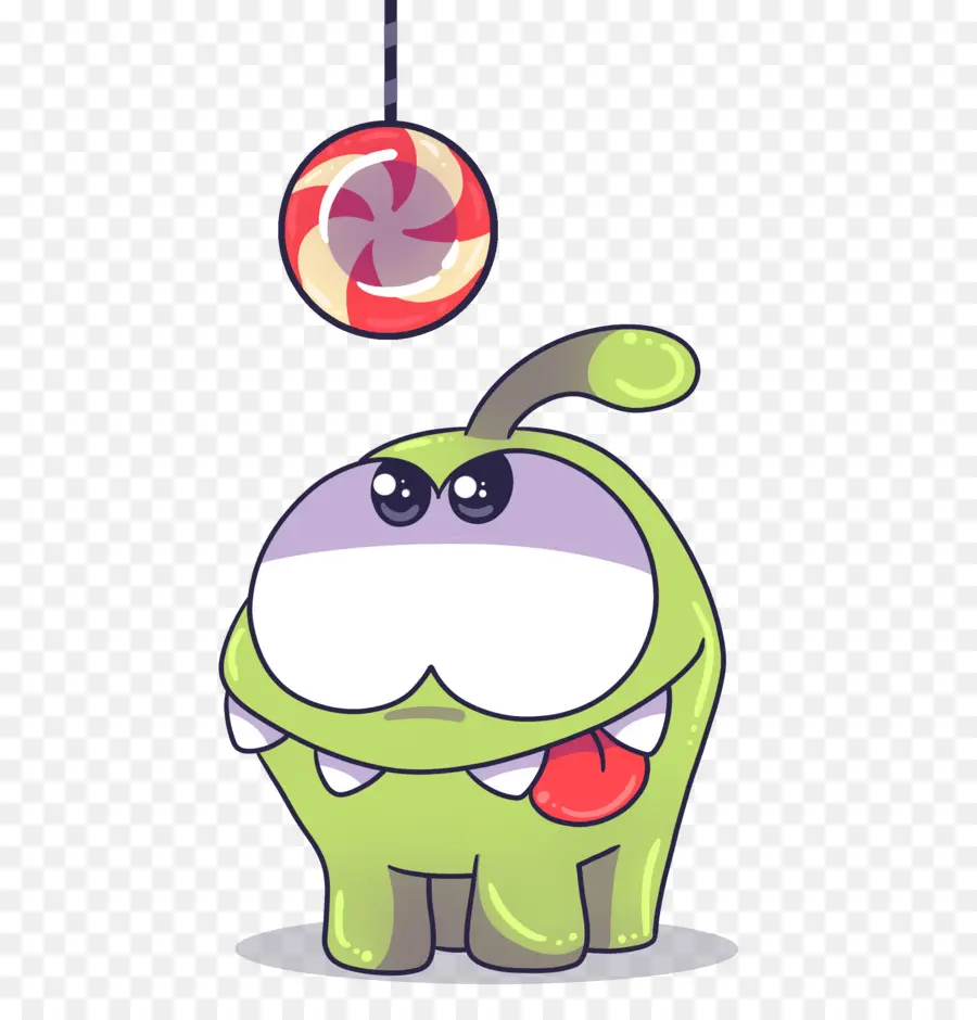 Personnage De Dessin Animé Vert，Bonbons PNG