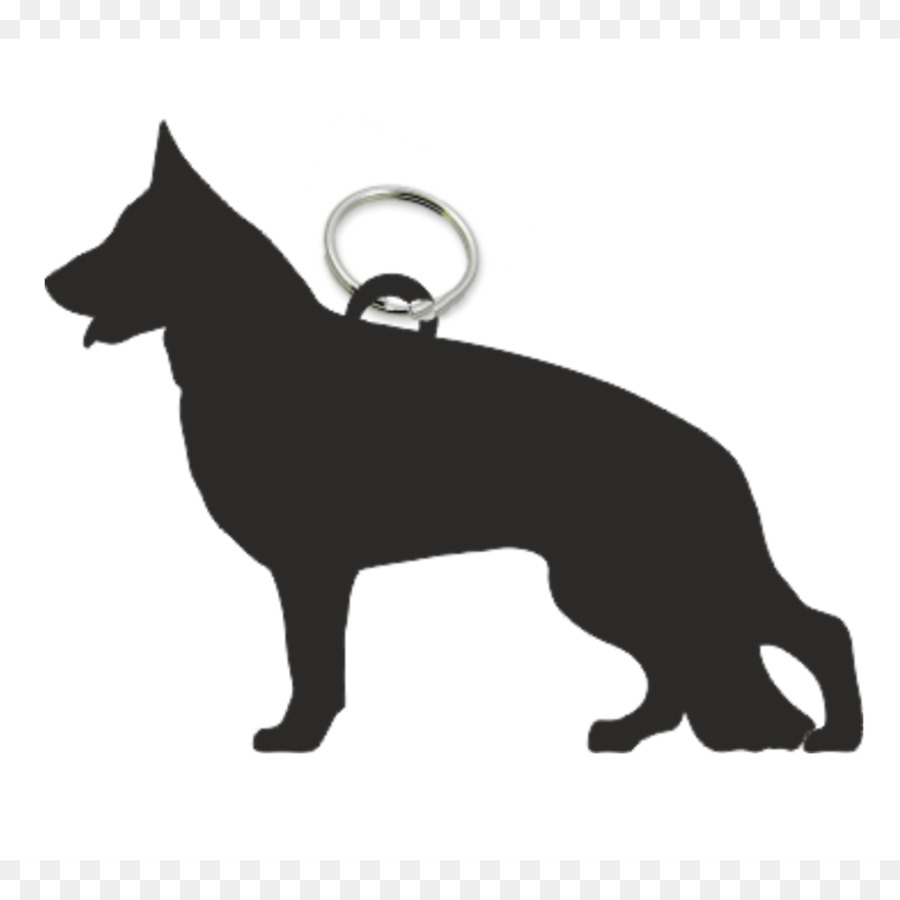 Silhouette De Chien，Noir PNG